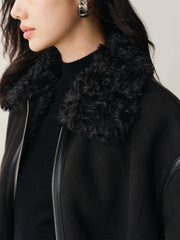 Women's Faux Shearling Oversized Jacket