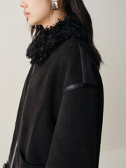 Women's Faux Shearling Oversized Jacket