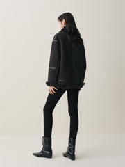Women's Faux Shearling Oversized Jacket