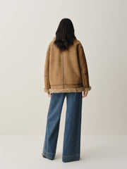 Women's Faux Shearling Oversized Jacket