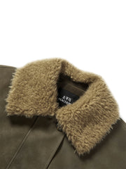 Women's Suede-Touch PU Padded Jacket