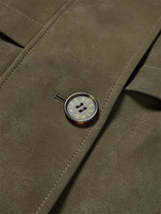 Women's Suede-Touch PU Padded Jacket