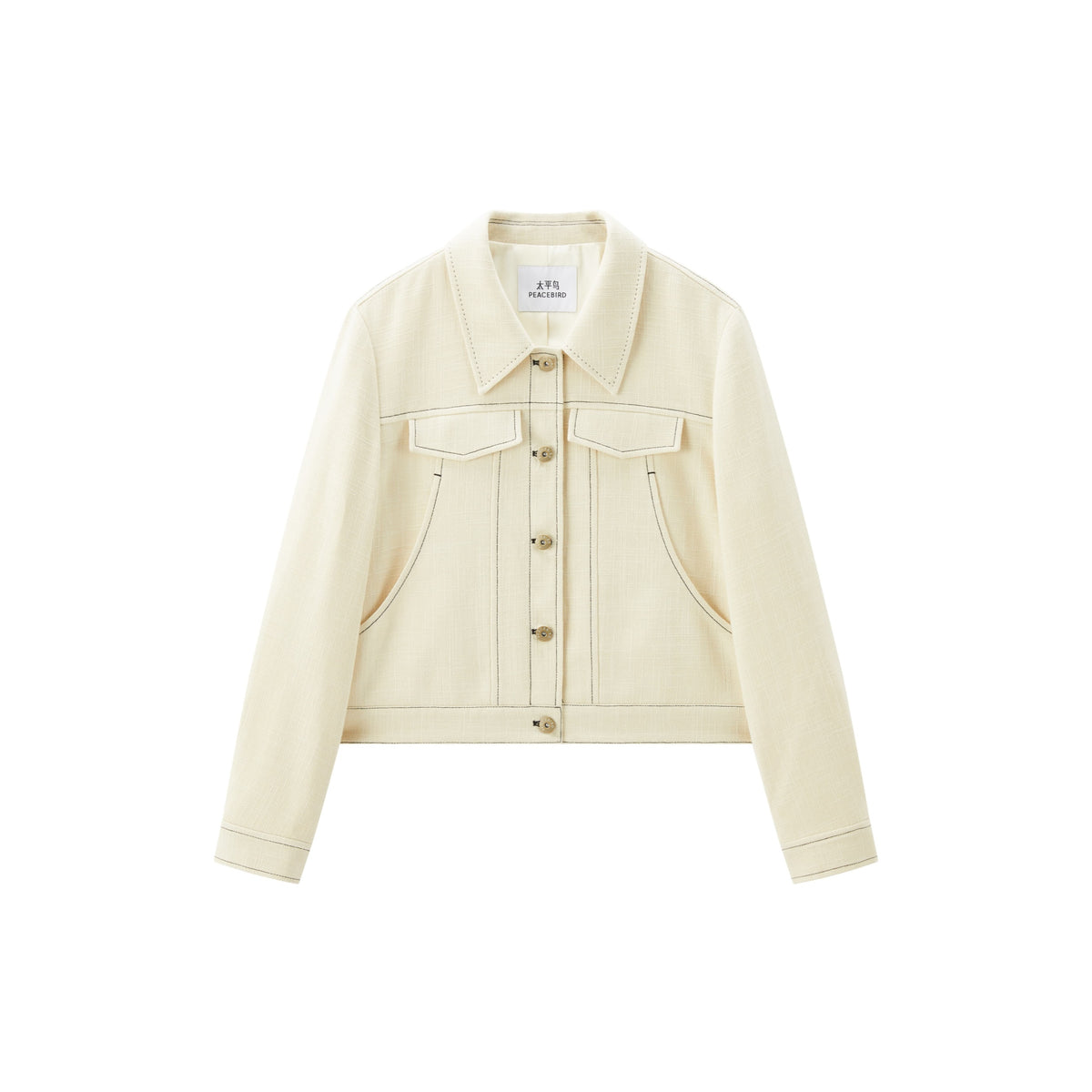 Women's Minimalist Commuter Lapel Jacket