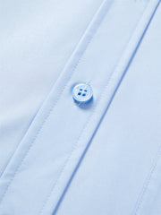 Women's Blue Modal Slim Fit Long-Sleeve Shirt
