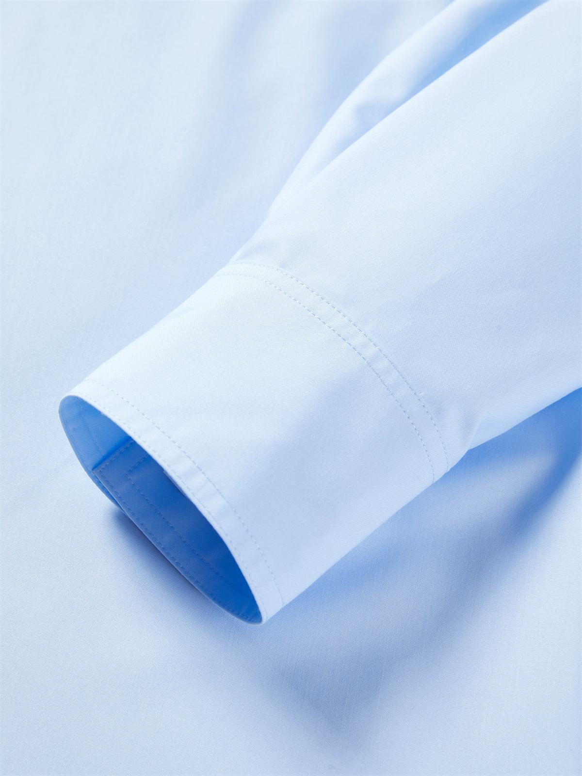 Women's Blue Modal Slim Fit Long-Sleeve Shirt