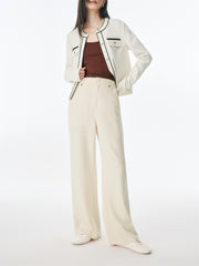 Women's Solid Wide-Leg Pants