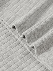 Women's Layered-Look Henley Top with Lace Panels