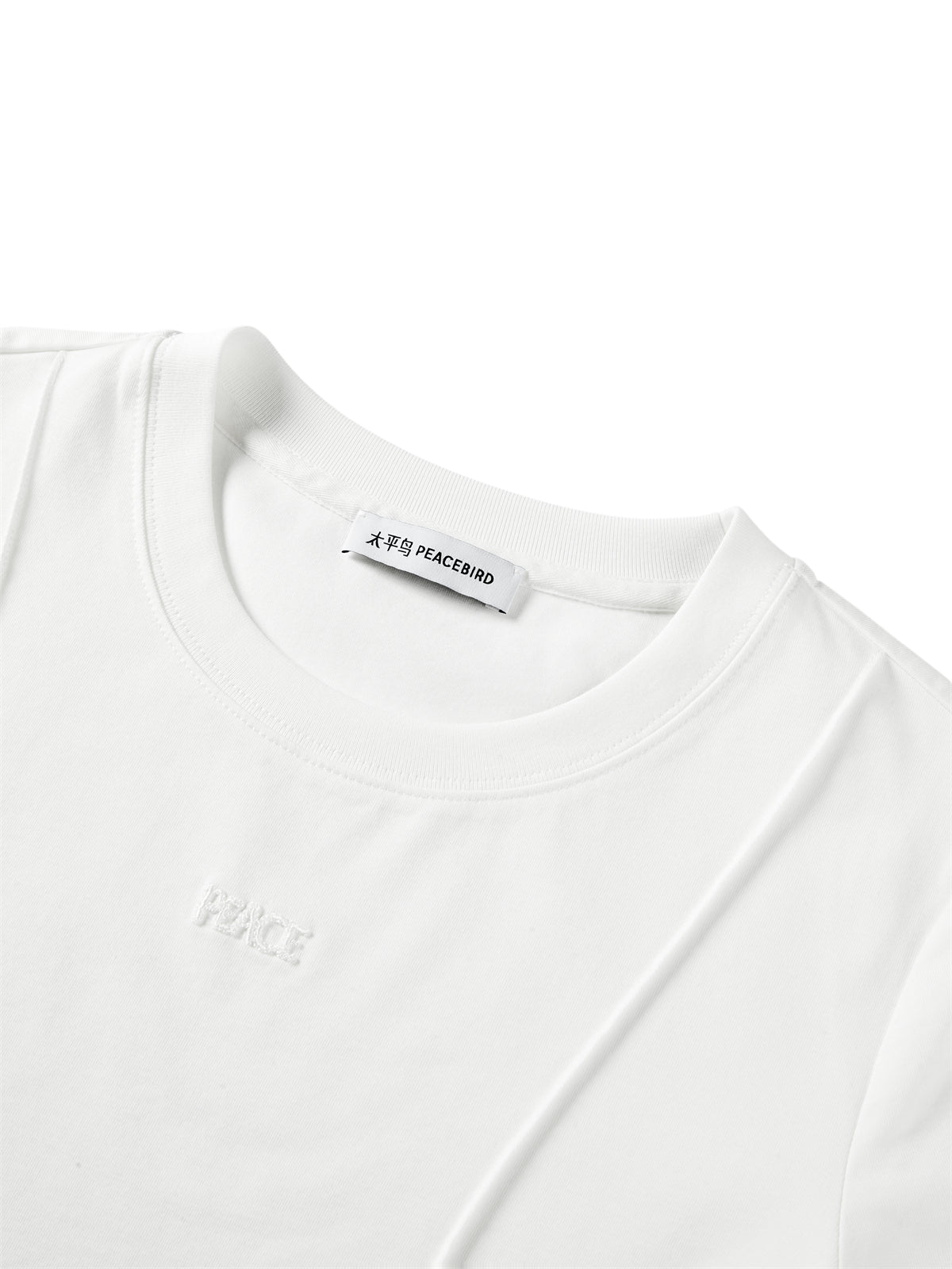Women's Slim-Fit Tencel T-Shirt with Embroidery