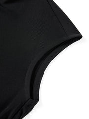 Women's Draped Neck Acetate Ruched T-Shirt