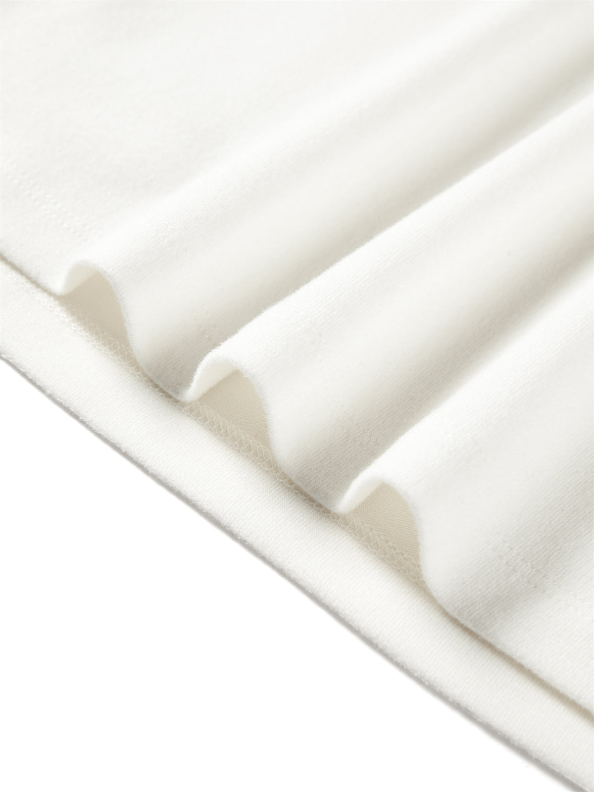 Women's Basic White Brushed T-Shirt