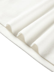 Women's Basic White Brushed T-Shirt