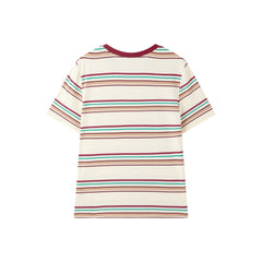 Women's Vintage Contrast Stripe T-Shirt