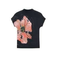 Women's Textured Azalea Mock Neck Fitted Top