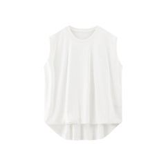 Women's Casual Pleated Sleeveless Top