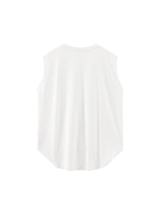 Women's Casual Pleated Sleeveless Top