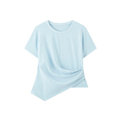 Women's Slim-Fit Asymmetric T-Shirt