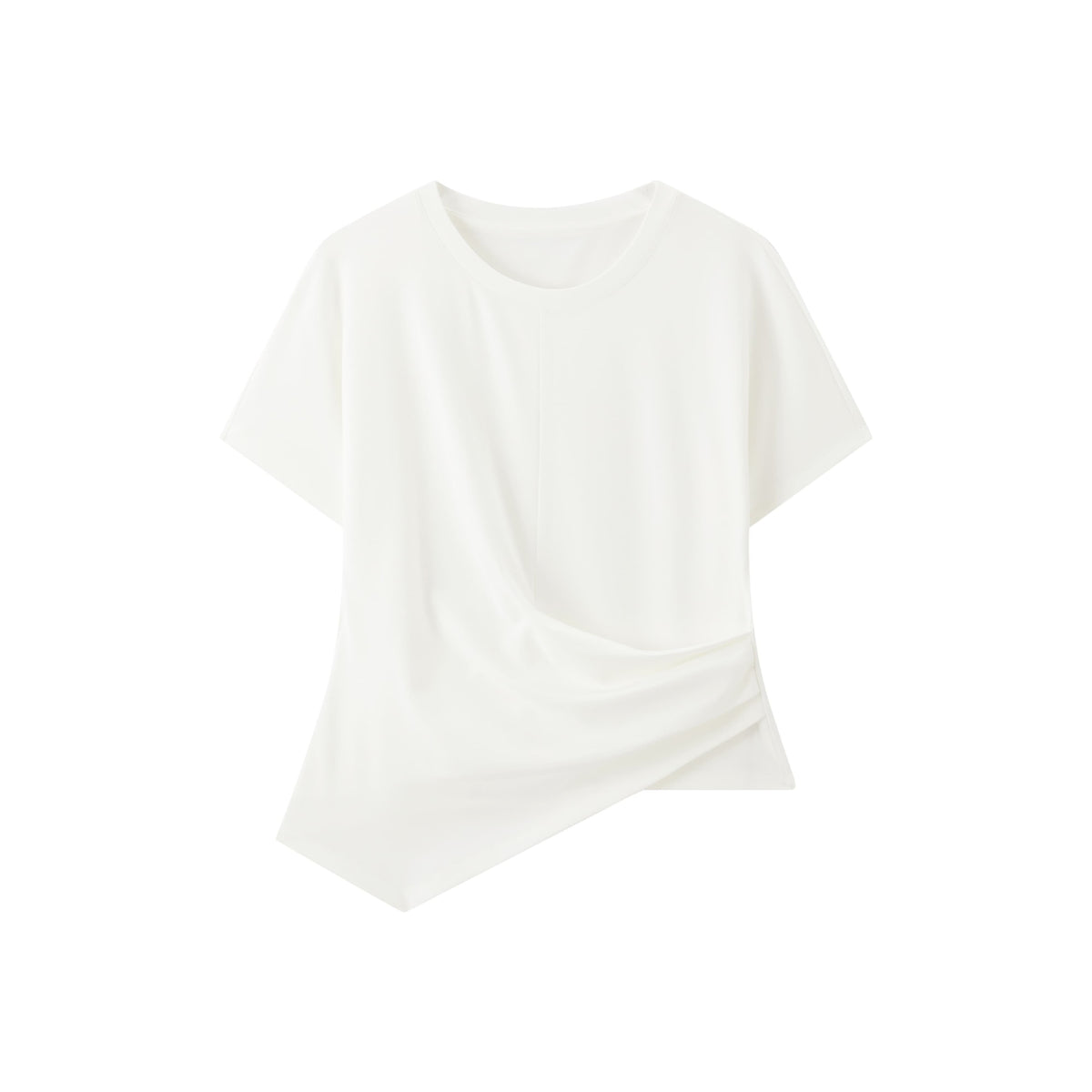 Women's Slim-Fit Asymmetric T-Shirt