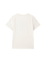 Women's Casual Embroidered Letter Print T-Shirt