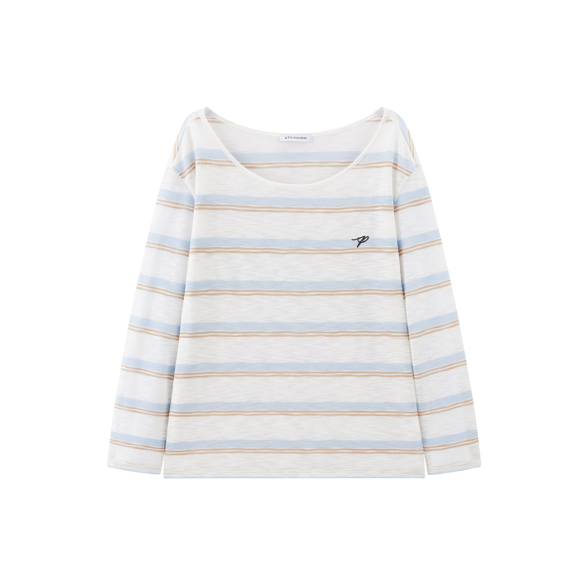 Women's Loose-Fit Striped Top and Tank Set