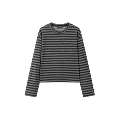 Women's Casual Striped Long-Sleeve Cover-Up