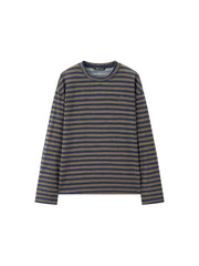 Women's Casual Striped Long-Sleeve Cover-Up