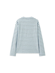 Women's Casual Striped Long-Sleeve Cover-Up