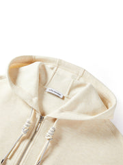 Women's Structured Air-Cotton Hooded Jacket