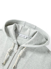 Women's Structured Air-Cotton Hooded Jacket