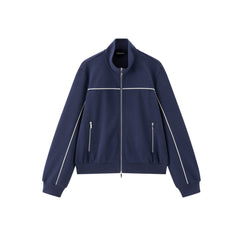 Women's Intellectual-Style Cropped Hoodie Jacket