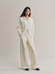 Women's Hooded Double-Zip Knit Cardigan