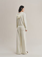 Women's Hooded Double-Zip Knit Cardigan