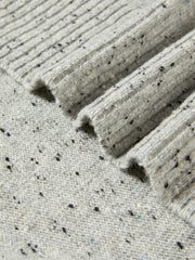 Women's Wool-Blend Mock-Neck Knit Cardigan