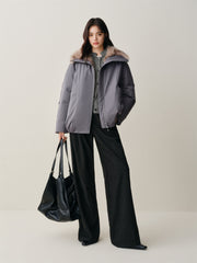 Women's Pure Wool Solid Knit Cardigan