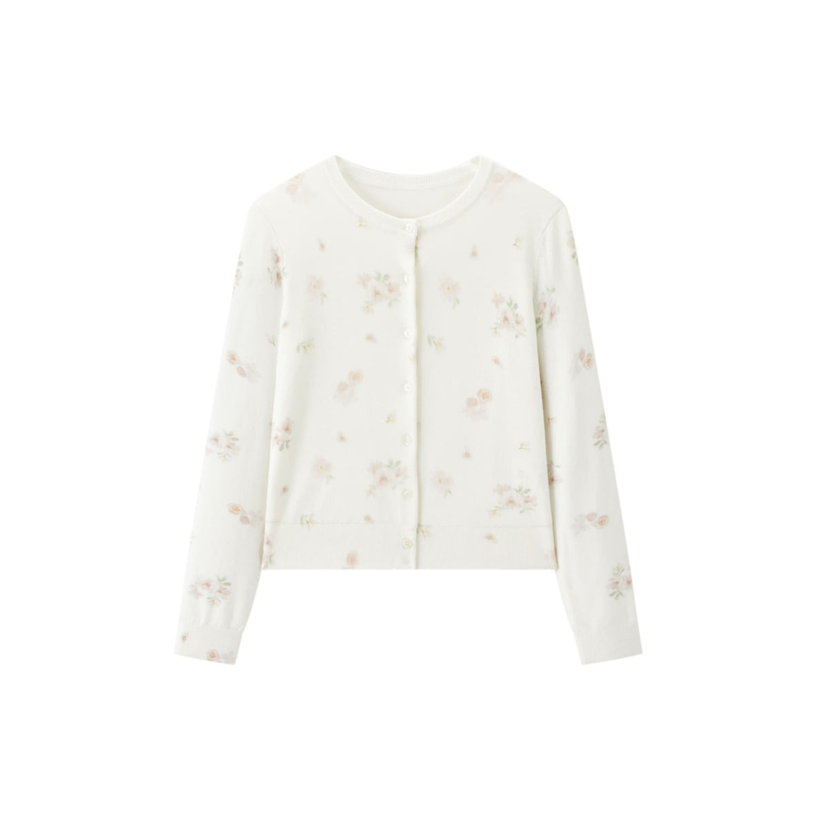 Women's Printed Slimming Knit Cardigan