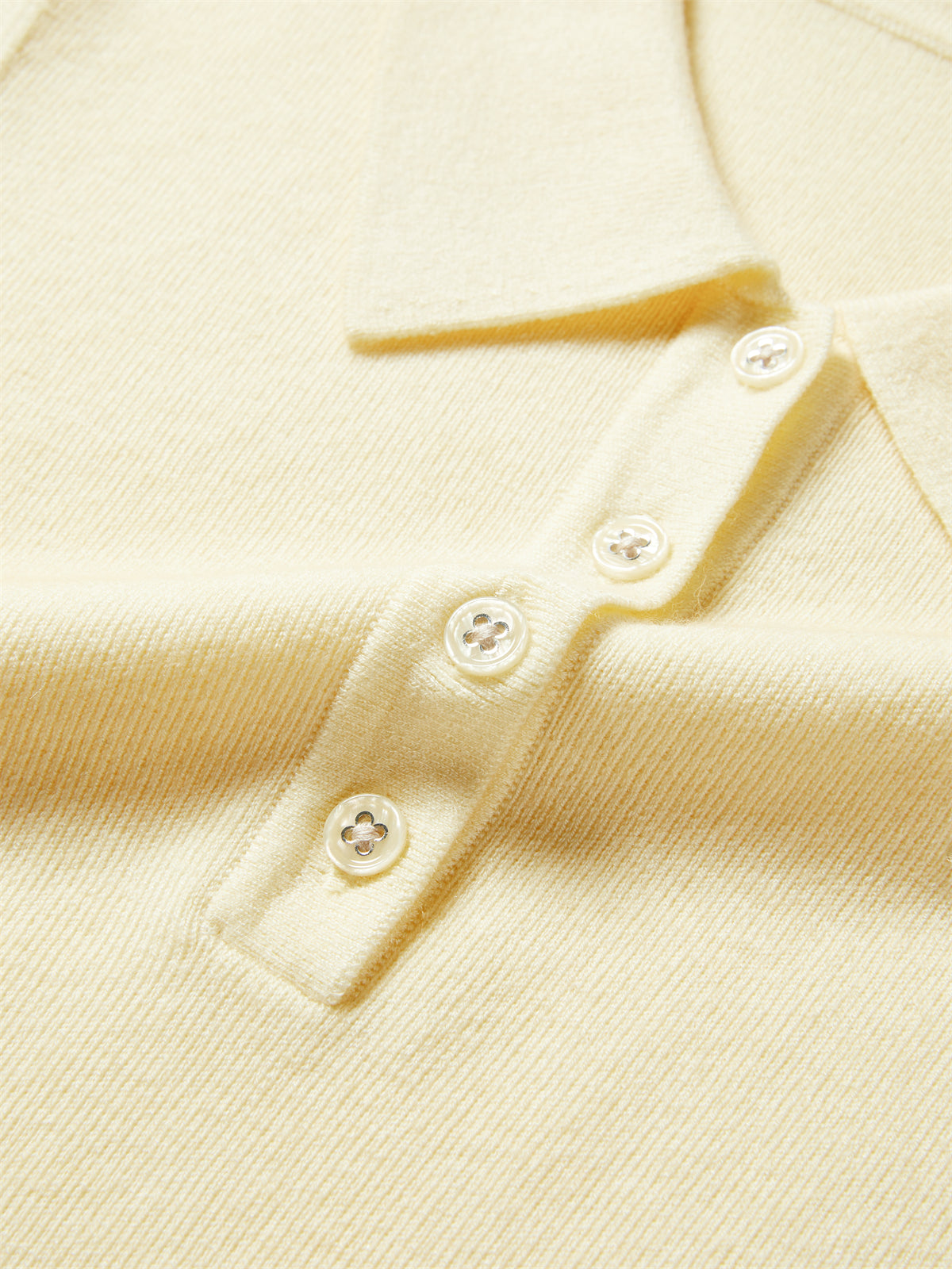Women's Slim Fit Polo-Collar Knit Sweater