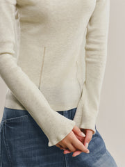 Women's Slim-Fit Half-Turtleneck Sweater