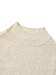 Women's Slim-Fit Half-Turtleneck Sweater