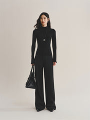 Women's Slim-Fit Half-Turtleneck Sweater