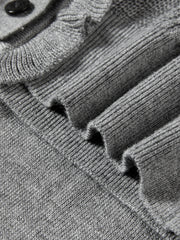 Women's Ruffled Cable-Knit Cardigan