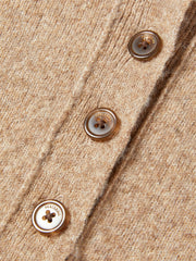 Women's Half-Zip High-Neck Knit Sweater