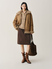 Women's Half-Zip High-Neck Knit Sweater