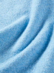 Women's Half-Zip High-Neck Knit Sweater