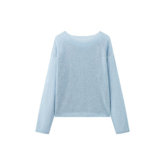 Women's Casual Breathable Seamless-Knit Top