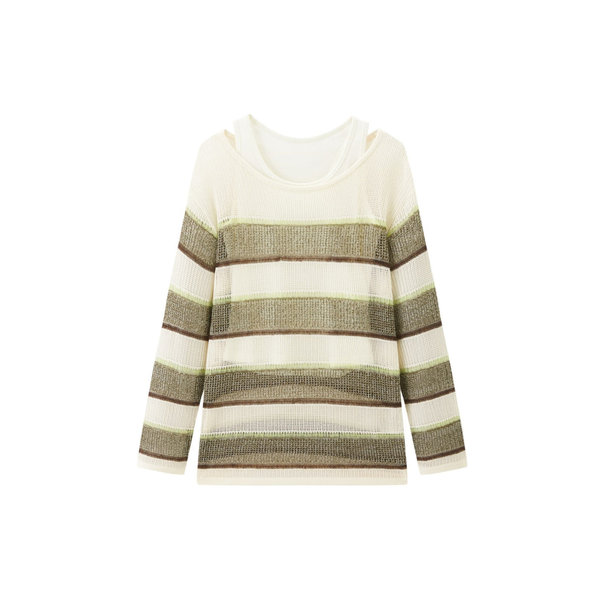 Women's  Casual  Vest and Pullover Two-Piece Set