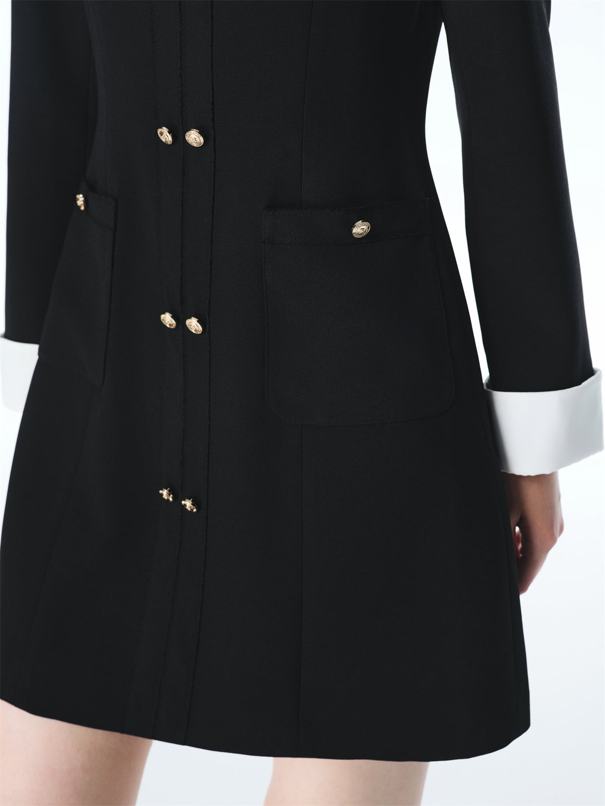 Women's Tweed-Inspired Minimal Dress