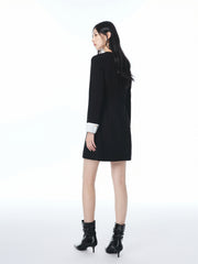 Women's Tweed-Inspired Minimal Dress