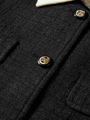 Women's Layered-Look Tweed Sequin Dress