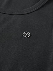 Women's Slim U-Neck Sleeveless Dress