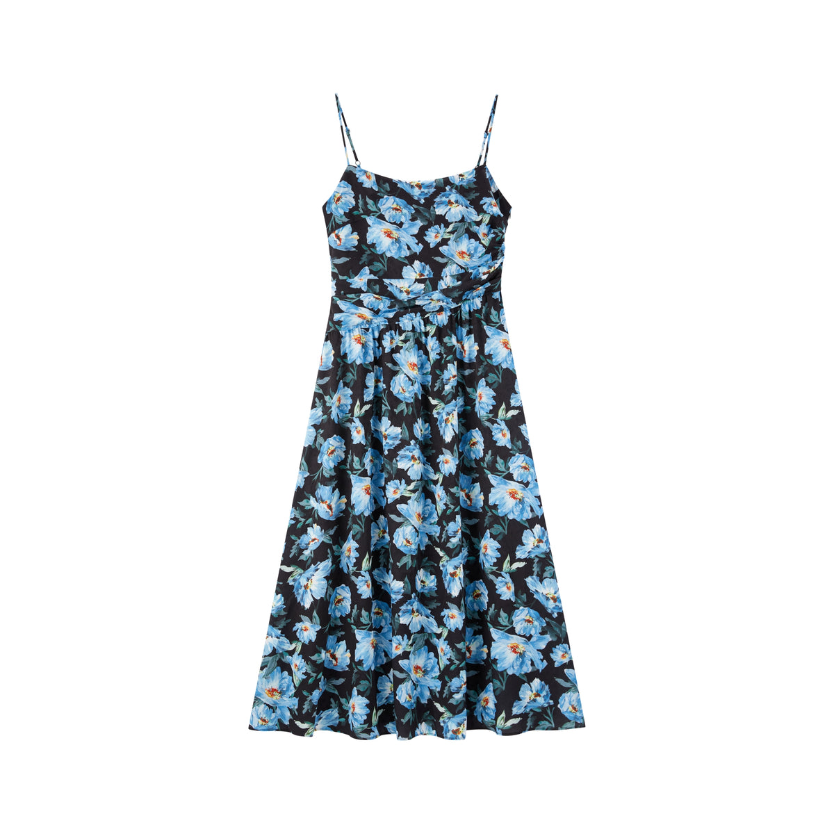 Women's Oil-Paint Floral Resort Dress