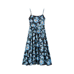 Women's Oil-Paint Floral Resort Dress